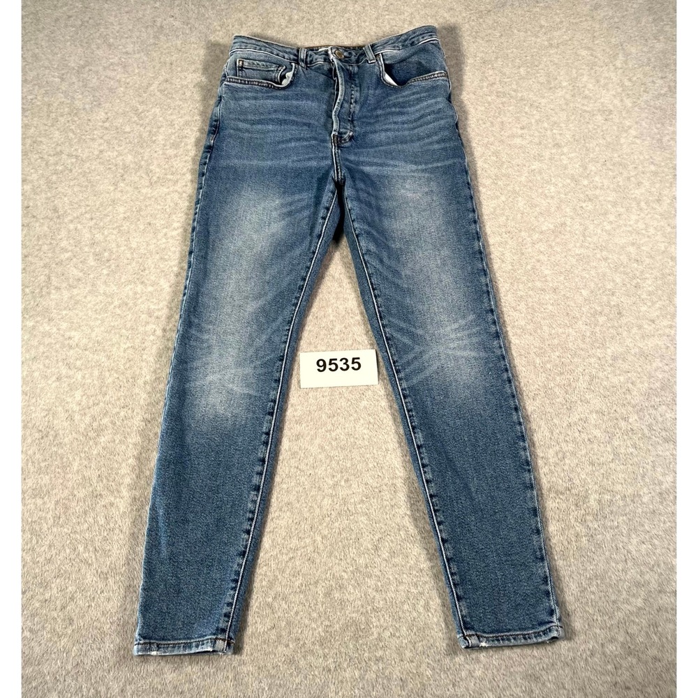 FOREVER 21‎ Jeans Womens 30 Blue Denim Medium Wash Skinny Leg Casual Streetwear